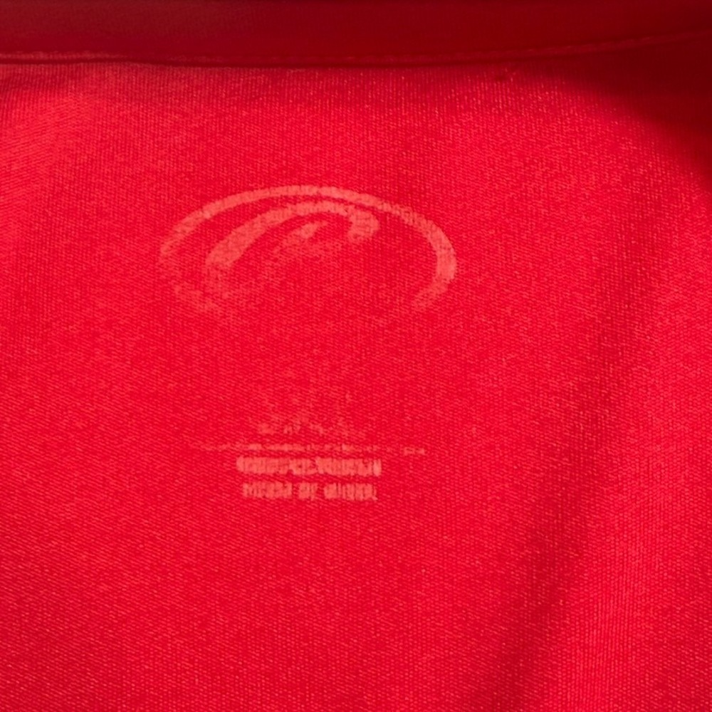 Rawlings Mens 3XL Red Short Sleeve Performance Baseball Training Shirt SSBASE - Picture 3 of 6